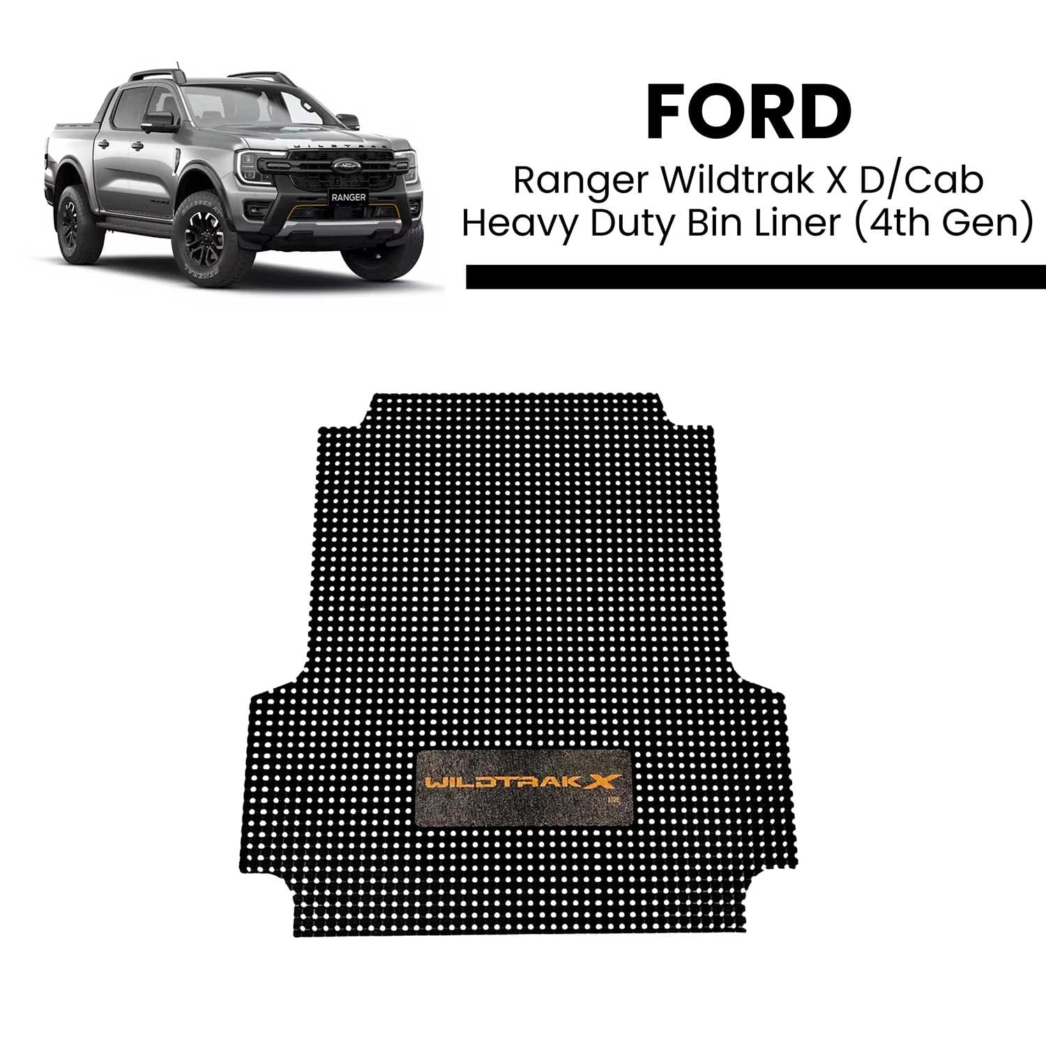 Ford Ranger Wildtrak X Heavy Duty Bin Liner